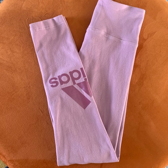 adidas Pink Soft Leggings Size XS - Picture 1 of 4